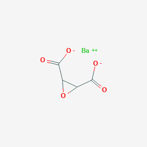 molecular formula C4H2BaO5 B12321176 Barium(2+);oxirane-2,3-dicarboxylate 