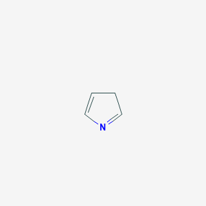 molecular formula C4H5N B1232119 3H-pyrrole CAS No. 287-95-6