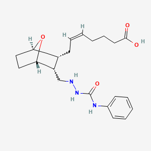 molecular formula C21H29N3O4 B1232149 SQ-29548 CAS No. 98299-61-7