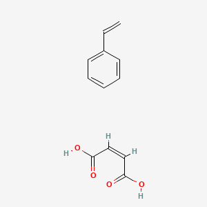 2-Butenedioic acid (2Z)-, polymer with ethenylbenzene