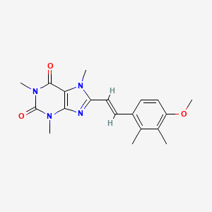 molecular formula C19H22N4O3 B1232155 KF21213 CAS No. 155271-17-3