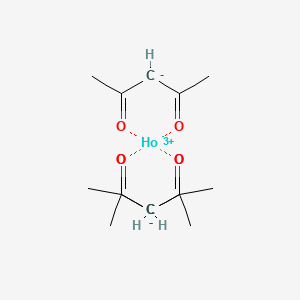 molecular formula C15H21HoO6 B12321586 Holmium(3+);pentane-2,4-dione 