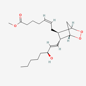 molecular formula C21H34O5 B1232162 Pgh2 methyl ester CAS No. 63942-75-6