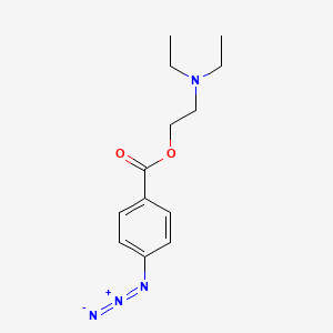 molecular formula C13H18N4O2 B1232163 Procaine azide CAS No. 64675-15-6
