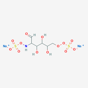 molecular formula C6H11NNa2O13S2 B12321650 D-Glucosamine-2-N,6-O-disulphatedisodiumsalt 