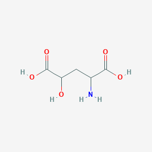 molecular formula C5H9NO5 B12321664 Hydroxyglutamic acid CAS No. 3157-41-3