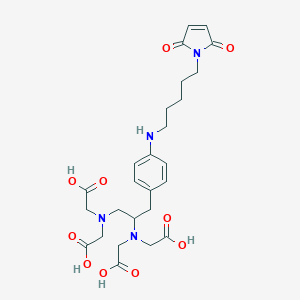 1-(4-(5-Maleimidopentyl)aminobenzyl)ethylenediaminetetraacetic acid