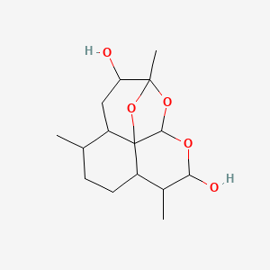 molecular formula C15H24O5 B12321751 3-Hydroxy Desoxy-dihydroartemisinin 