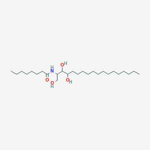 molecular formula C26H53NO4 B12321768 N-octanoyl 4-hydroxysphinganine (Saccharomyces Cerevisiae) 
