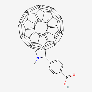molecular formula C70H11NO2 B12321791 Pyrrol-2'-yl)benzoic acid 