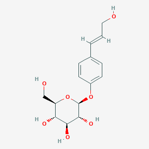 molecular formula C15H20O7 B1232182 p-Coumaryl alcohol 4-glucoside CAS No. 120442-73-1