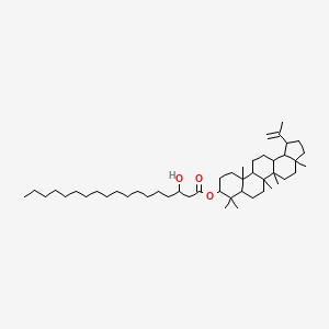 molecular formula C48H84O3 B12321836 Lupeol 3-hydroxyoctadecanoate 