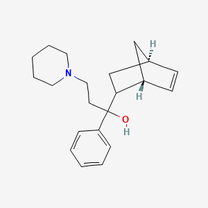 1-[(1R,4R)-5-bicyclo[2.2.1]hept-2-enyl]-1-phenyl-3-(1-piperidinyl)-1-propanol