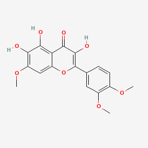 3,5,6-Trihydroxy-3',4',7-trimethoxyflavone