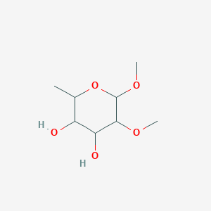 molecular formula C8H16O5 B12322086 Methyl6-Deoxy-2-O-methyl-alpha-D-galactopyranoside 