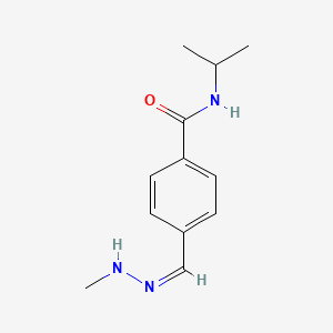 N-Isopropyl-4-(methyl-hydrazionomethyl)-benzamide