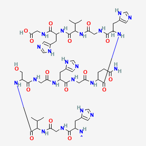 molecular formula C52H75N22O16 B12322095 CID 167994112 