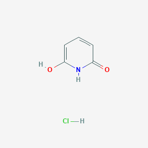 molecular formula C5H6ClNO2 B123221 2,6-Dihydroxypyridine hydrochloride CAS No. 10357-84-3