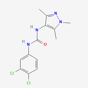 1-(3,4-Dichlorophenyl)-3-(1,3,5-trimethyl-4-pyrazolyl)urea