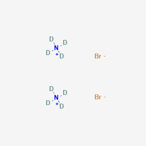 molecular formula Br2H8N2 B12322387 Ammonium bromide ((ND4)Br) (6CI,8CI,9CI) 