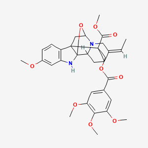 molecular formula C32H36N2O9 B12322443 Rauvoyunine C 