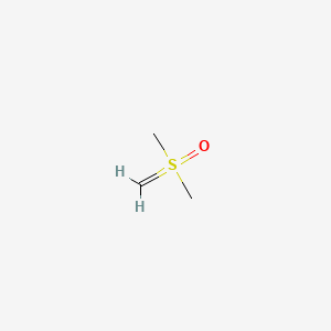 molecular formula C3H8OS B1232248 Dimethylsulfoxonium methylide CAS No. 5367-24-8