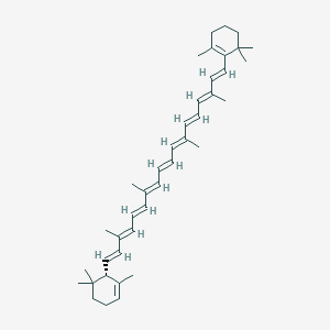 molecular formula C40H56 B1232250 (6'S)-beta,epsilon-carotene 