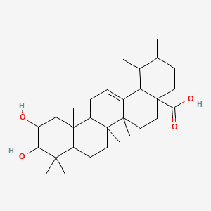molecular formula C30H48O4 B12322573 Colosolic acid 