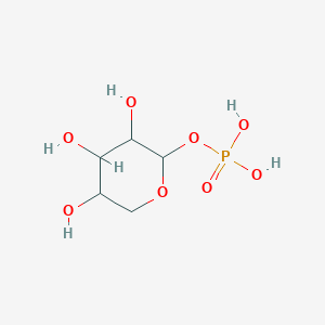 molecular formula C5H11O8P B12322587 A-D-Xylose 1-phosphate*DI(monocyclohexylammonium) 
