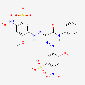 molecular formula C22H17N7O13S2-2 B1232260 Xtt formazan 