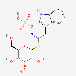 molecular formula C16H20N2O9S2 B1232263 Indolylglucosinolate 