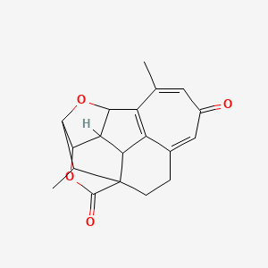 molecular formula C19H18O4 B12322638 Harringtonolide 