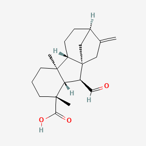 molecular formula C20H28O3 B1232270 Gibberellin A12 aldehyde 