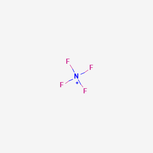 molecular formula F4N+ B1232272 Tetrafluoroammonium 