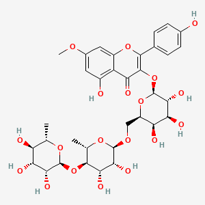 molecular formula C34H42O19 B1232278 Rhc-irh CAS No. 73519-10-5