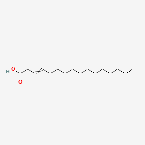 Hexadec-3-enoic acid