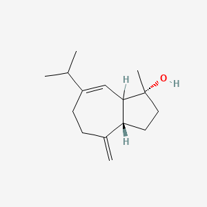 (1R,3aS)-1-methyl-4-methylidene-7-propan-2-yl-2,3,3a,5,6,8a-hexahydroazulen-1-ol