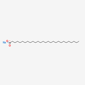 molecular formula C28H55NaO2 B12322998 Sodium octacosanoate CAS No. 25728-82-9