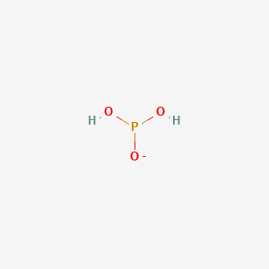 molecular formula H2O3P- B1232310 Dihydrogen phosphite CAS No. 69824-88-0