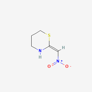 molecular formula C5H8N2O2S B12323132 Nithiazine CAS No. 97190-65-3