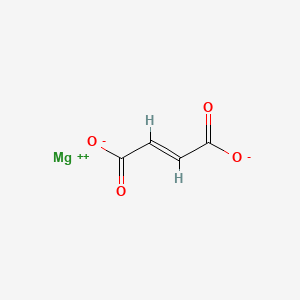 molecular formula C4H2MgO4 B1232326 Magnesium fumarate CAS No. 6880-23-5