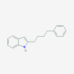 molecular formula C18H19N B123233 2-(4-Phenylbutyl)-1H-indole CAS No. 142906-89-6