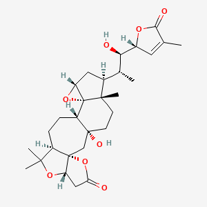 molecular formula C29H40O8 B1232335 Micrandilactone B 