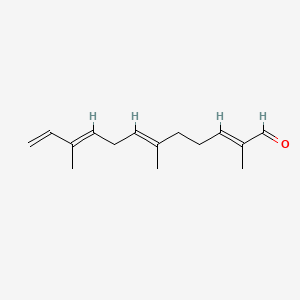 molecular formula C15H22O B1232340 alpha-Sinensal CAS No. 4955-32-2