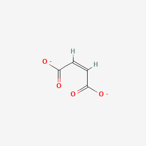 molecular formula C4H2O4-2 B1232345 Maleate 