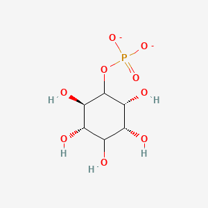 molecular formula C6H11O9P-2 B1232346 (1S,2R,3R,4S,5S,6R)-2,3,4,5,6-pentahydroxycyclohexyl phosphate 