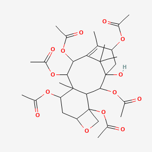 molecular formula C32H44O14 B12323474 BaccatinIV 