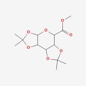 molecular formula C13H20O7 B12323534 methyl 4,4,11,11-tetramethyl-3,5,7,10,12-pentaoxatricyclo[7.3.0.02,6]dodecane-8-carboxylate 