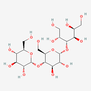 molecular formula C18H34O16 B1232362 Maltotriitol CAS No. 32860-62-1