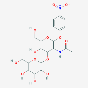 molecular formula C20H28N2O13 B12323624 Gal beta(1-3)GlcNAc-beta-pNP 